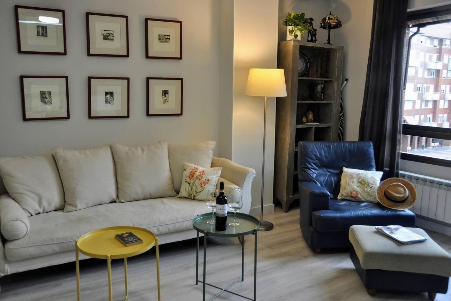 Apto La Estambrera I I Wifi Y Aire Acondicionado Logroño Extérieur photo